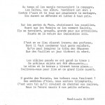 Ode à la grotte des Bornets par René-Louis Olivier, barde du Revermont
